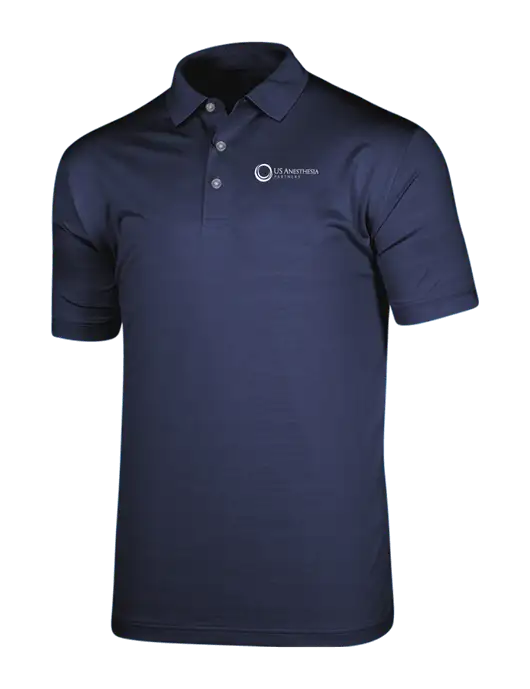 Callaway Vibrant Navy Ventilated Polo w/US Anesthesia Partners Logo