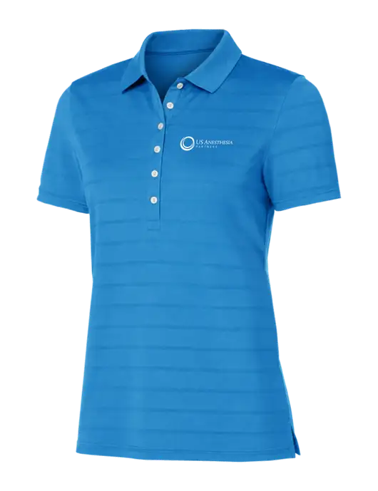 Callaway Womens Royal Blue Ventilated Polo w/US Anesthesia Partners Logo