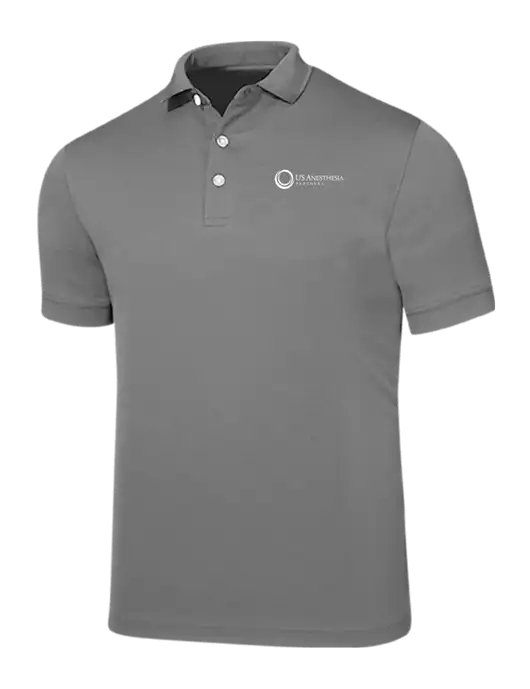 Callaway Ottoman Medium Grey Polo w/US Anesthesia Partners Logo