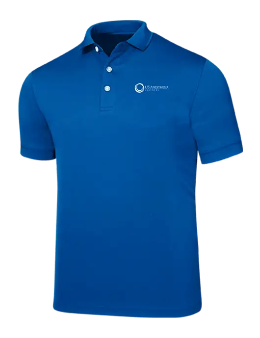 Callaway Ottoman Royal Blue Polo w/US Anesthesia Partners Logo