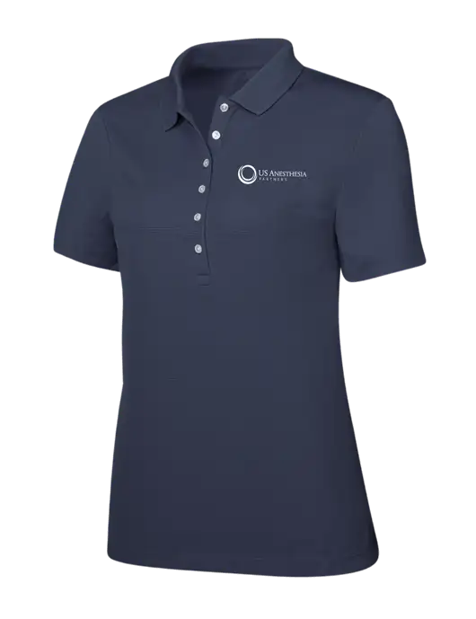 Callaway Womens Ottoman Navy Polo w/US Anesthesia Partners Logo