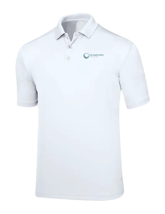 Callaway Core Bright White Performance Polo w/US Anesthesia Partners Logo