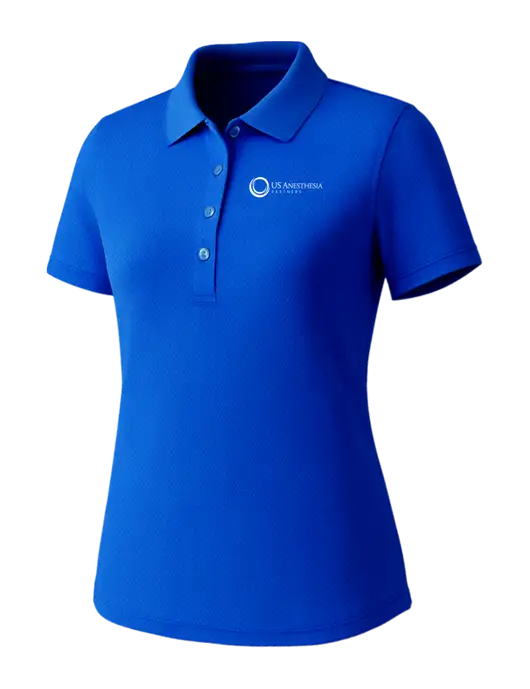 Callaway Womens Core Royal Performance Polo w/US Anesthesia Partners Logo