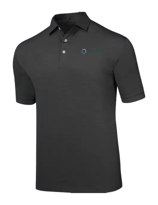 Callaway Black Fashion Tonal Polo w/US Anesthesia Partners Logo