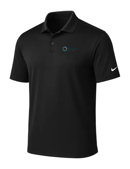 NIKE Black Victory Solid Polo w/US Anesthesia Partners Logo