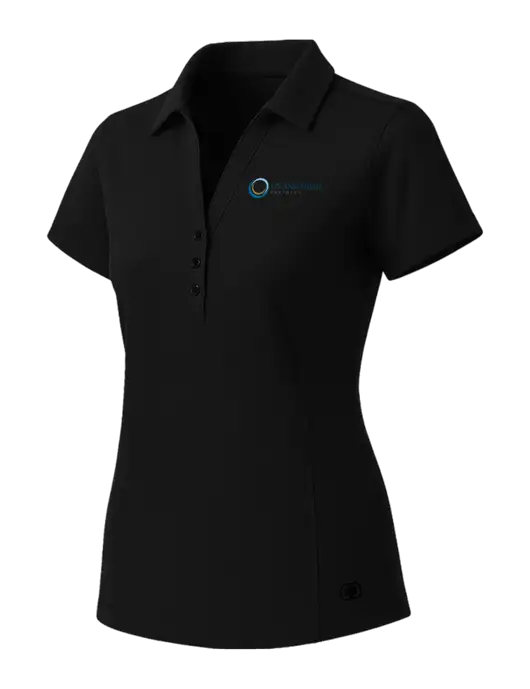 OGIO Womens Blacktop ONYX Polo w/US Anesthesia Partners Logo