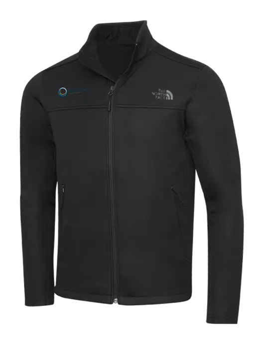 North Face Black Ridgewall Soft Shell Jacket w/US Anesthesia Partners Logo