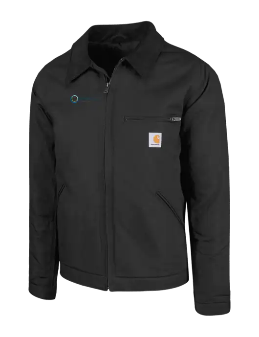 Carhartt Black Duck Detroit Jacket w/US Anesthesia Partners Logo