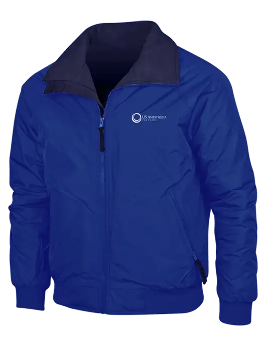 Dark Royal/Navy Classic Challenger Jacket w/US Anesthesia Partners Logo