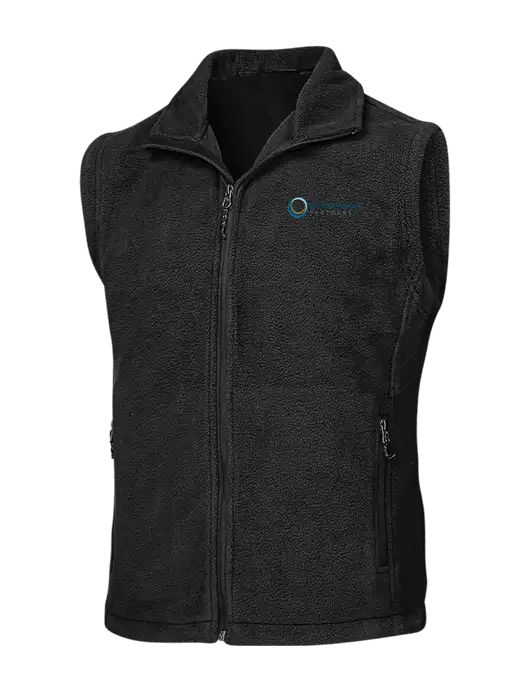 Black Fleece Vest w/US Anesthesia Partners Logo