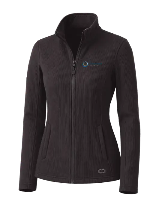 OGIO Blacktop Womens Grit Fleece Jacket w/US Anesthesia Partners Logo