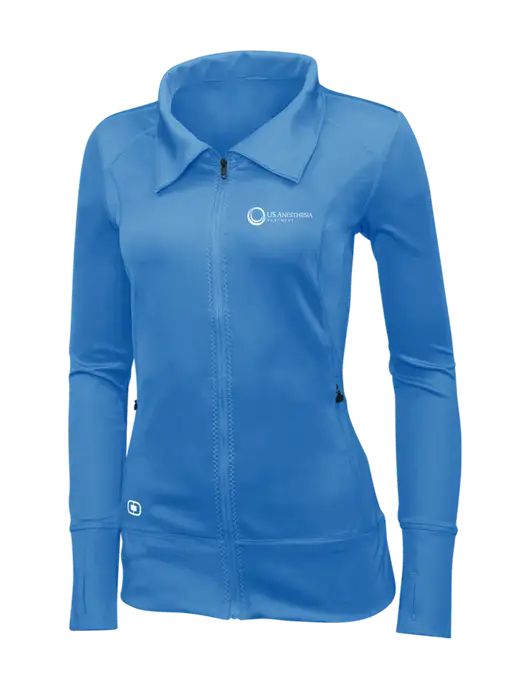 OGIO Royal Blue Womens Endurance Fulcrum Full-Zip w/US Anesthesia Partners Logo