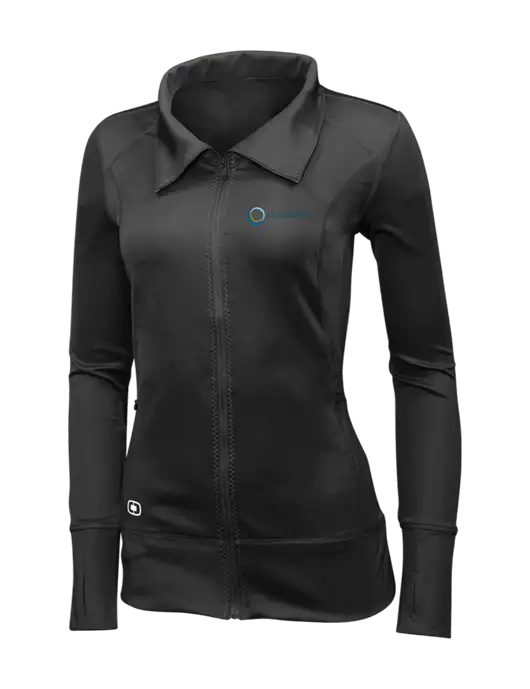 OGIO Blacktop Womens Endurance Fulcrum Full-Zip w/US Anesthesia Partners Logo