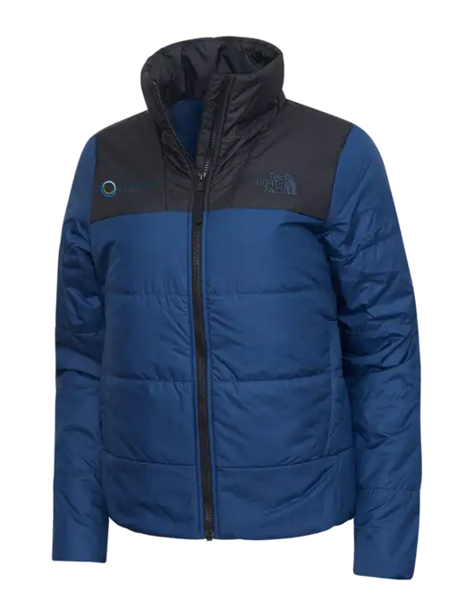 North Face Womens Navy Everyday Insulated Jacket w/US Anesthesia Partners Logo
