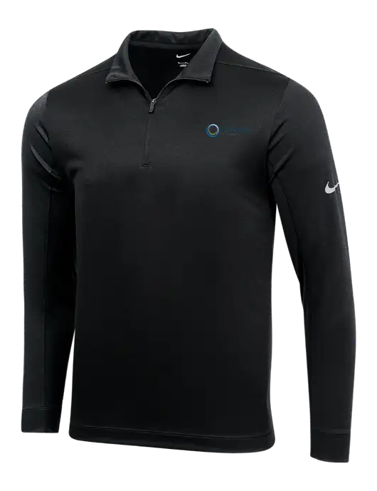 NIKE Black Dry 1/2 Zip Cover-Up w/US Anesthesia Partners Logo