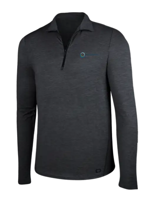 OGIO Blacktop Heather Endurance Force 1/4 Zip w/US Anesthesia Partners Logo