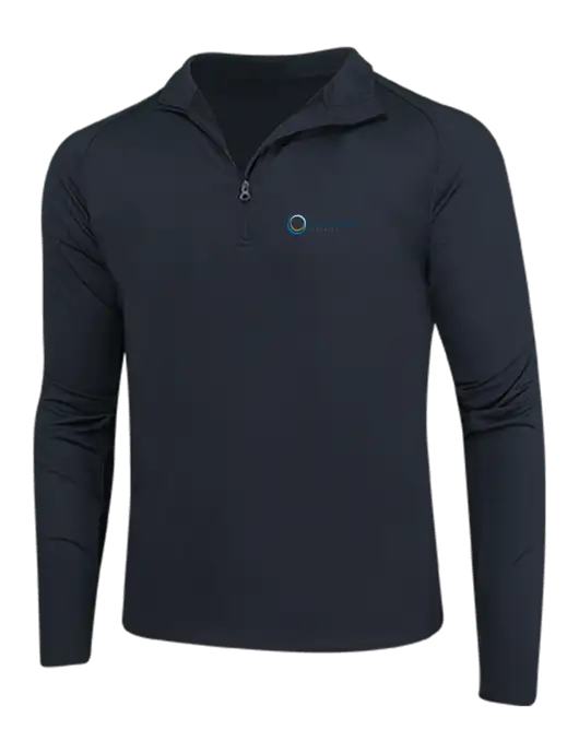 Black Sport Wick Stretch 1/4 Zip Pullover w/US Anesthesia Partners Logo