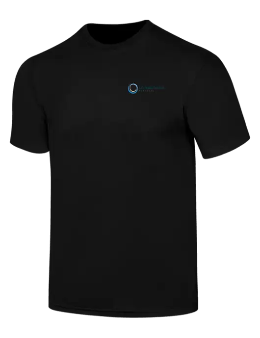 Simply Soft Black 4.5oz  Poly/Combed Ring Spun Cotton T-Shirt w/US Anesthesia Partners Logo