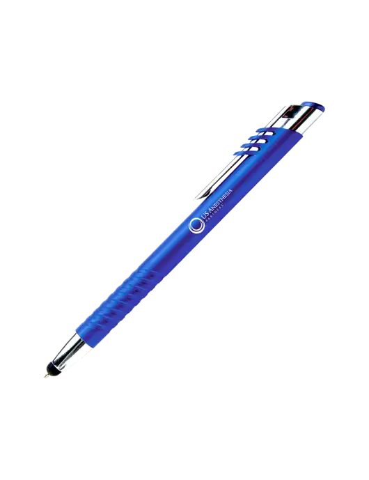 Schirhart Blue Stylus Pen - Blue Ink w/US Anesthesia Partners Logo