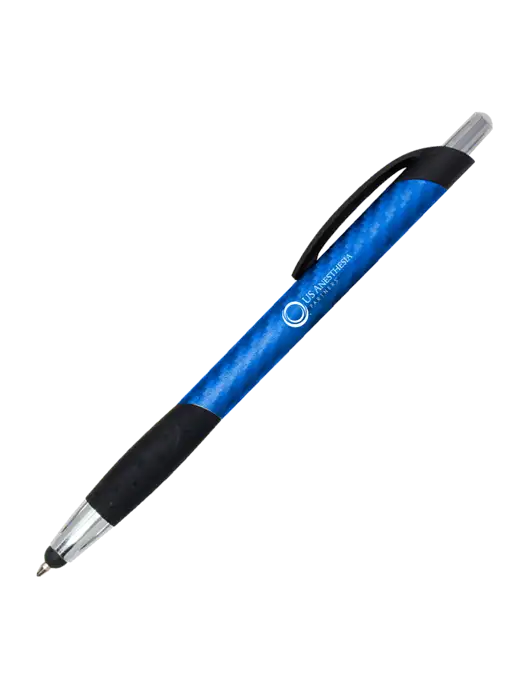 Sunray Blue Stylus Pen - Black Ink w/US Anesthesia Partners Logo
