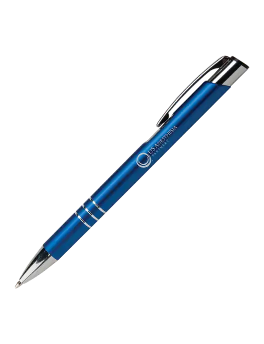 Laurent Blue Pen - Black Ink w/US Anesthesia Partners Logo