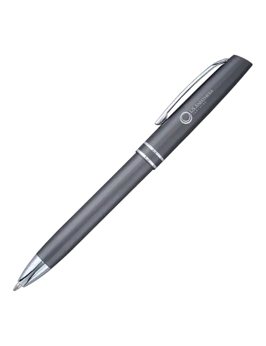 Gunmetal Anguilla Black Ink Pen w/US Anesthesia Partners Logo