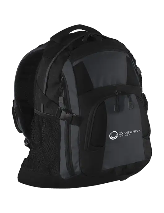Urban Black/Grey/Black Laptop Backpack w/US Anesthesia Partners Logo