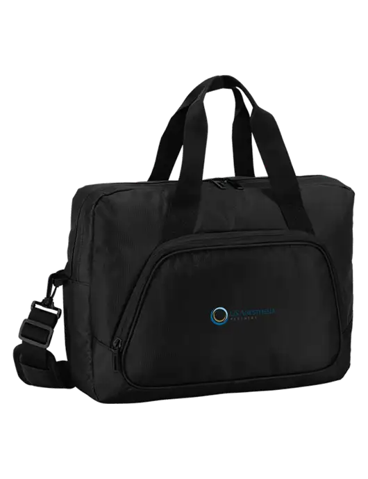 City Black Laptop Briefcase w/US Anesthesia Partners Logo