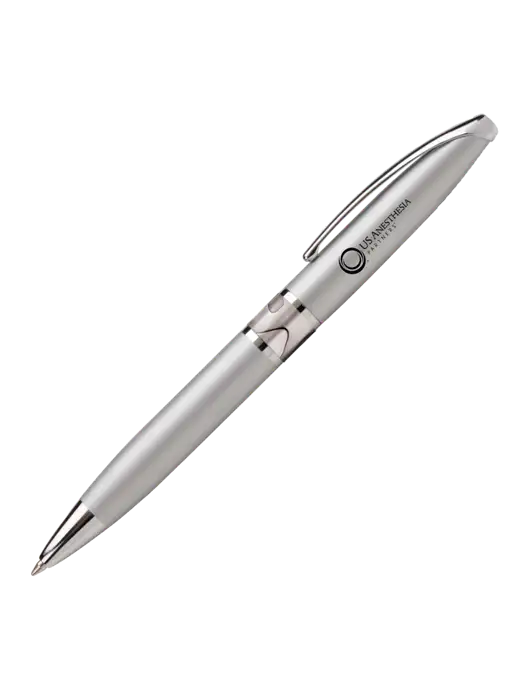 Illusion Silver Pen - Black Ink w/US Anesthesia Partners Logo