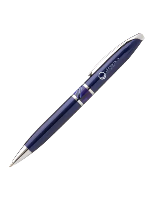 Illusion Navy Pen - Black Ink w/US Anesthesia Partners Logo