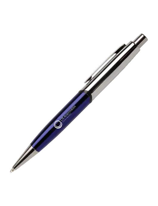 Chimera Blue Pen - Black Ink w/US Anesthesia Partners Logo
