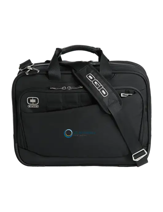 OGIO Black Element Laptop Messenger Bag w/US Anesthesia Partners Logo