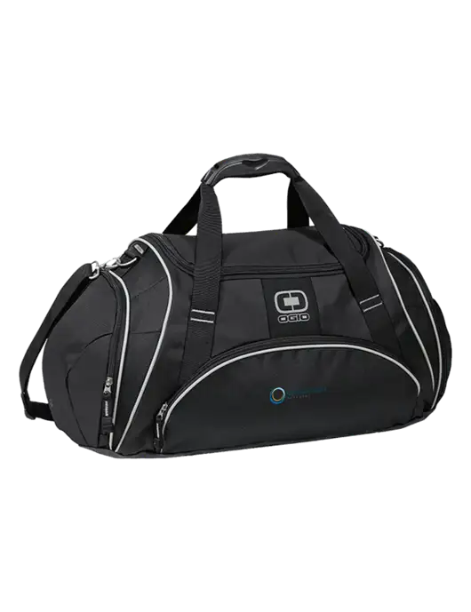 OGIO Black Crunch Duffel
 w/US Anesthesia Partners Logo