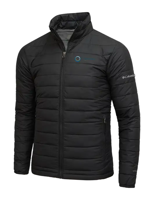Columbia Black Powder Lite Jacket w/US Anesthesia Partners Logo