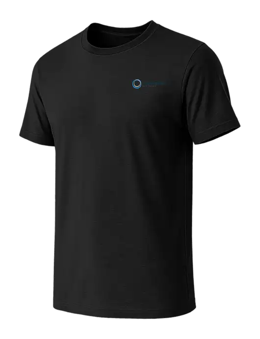 BELLA+CANVAS Black CVC Short Sleeve Tee w/US Anesthesia Partners Logo