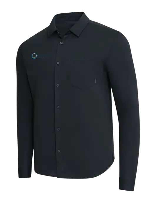 OGIO Black Extend Long Sleeve Button Up Shirt w/US Anesthesia Partners Logo