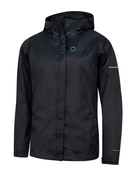 Columbia Black Womens Arcadia II Jacket w/US Anesthesia Partners Logo