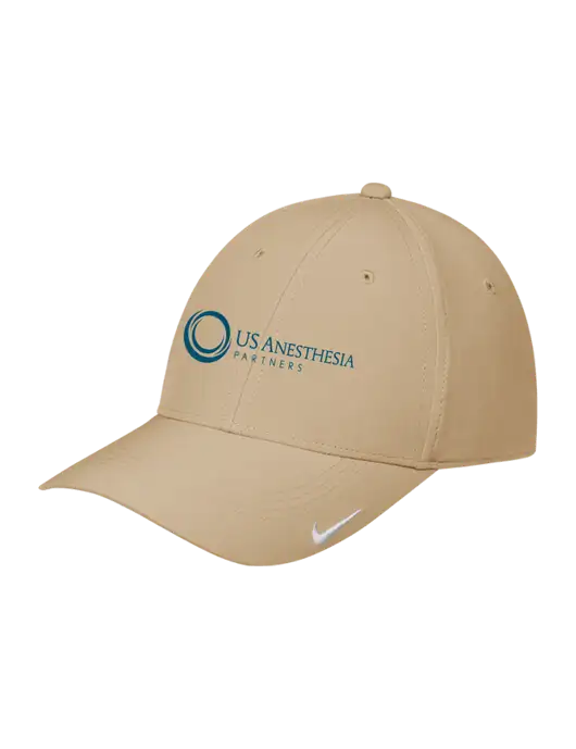 Nike Tan Dri-FIT Legacy Cap w/US Anesthesia Partners Logo