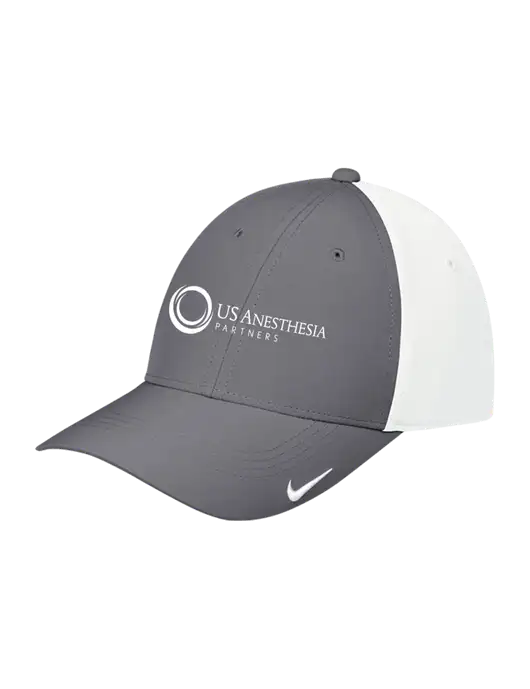 Nike Dark Grey/White Dri-FIT Legacy Cap w/US Anesthesia Partners Logo