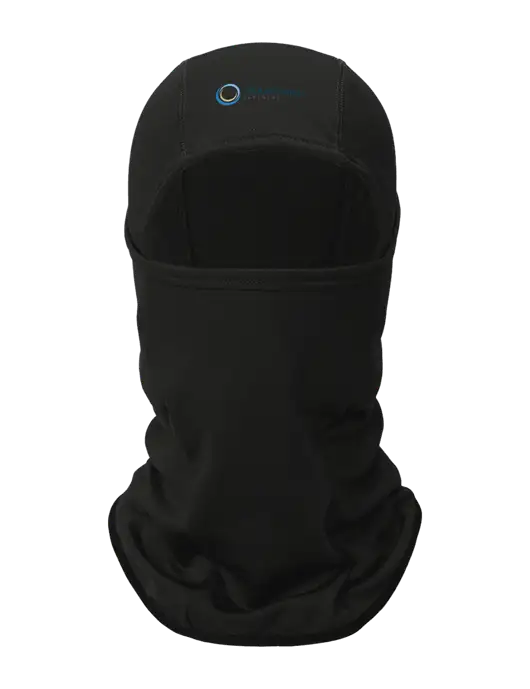 Black CornerStone Smooth Fleece Face Mask w/US Anesthesia Partners Logo