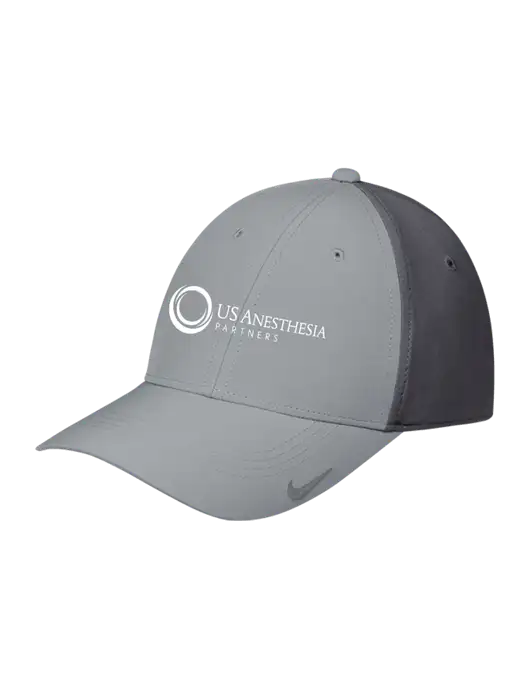 Nike Light Grey/Dark Grey Dri-FIT Legacy Cap w/US Anesthesia Partners Logo