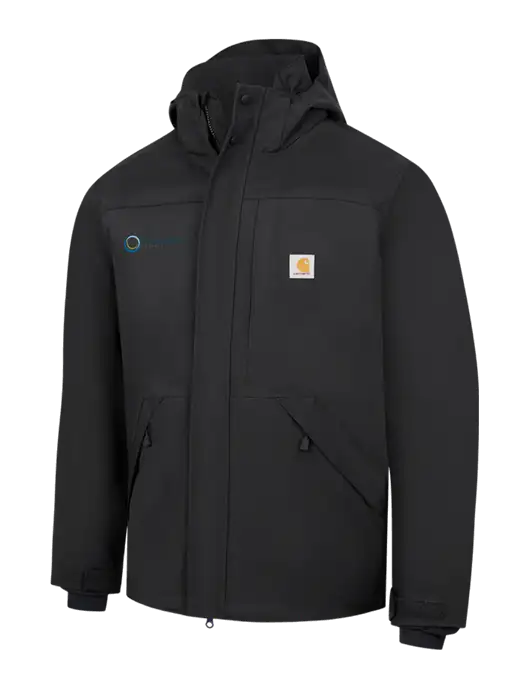 Carhartt Black Storm Defender Shoreline Jacket w/US Anesthesia Partners Logo