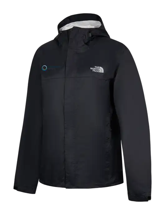 The North Face Black DryVent Rain Jacket w/US Anesthesia Partners Logo