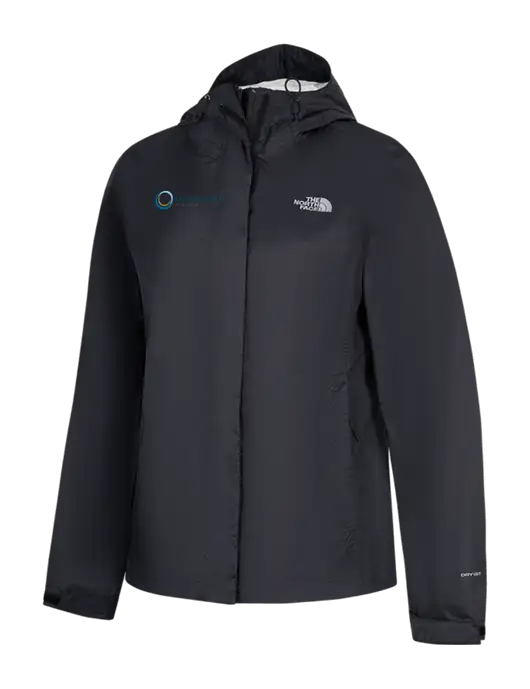 The North Face Womens Black DryVent Rain Jacket w/US Anesthesia Partners Logo