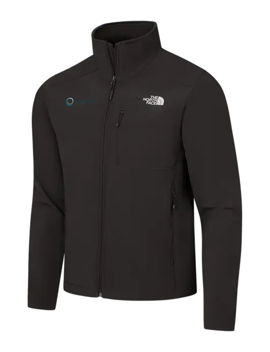 The North Face Black Apex Barrier Soft Shell Jacket w/US Anesthesia Partners Logo