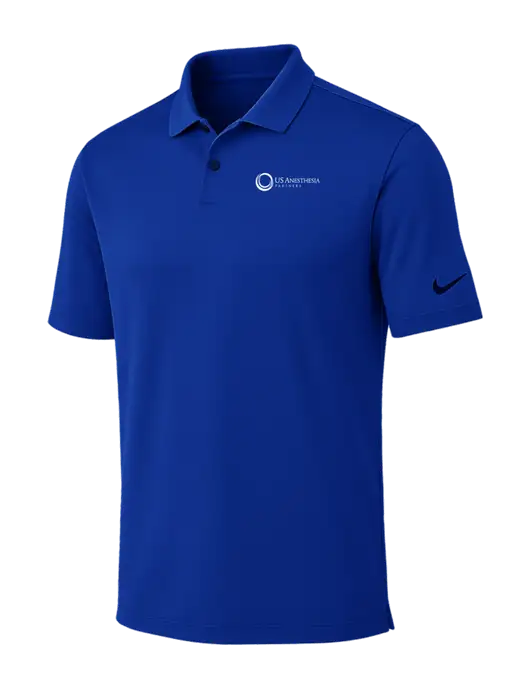 Nike Dark Royal Dri-FIT Vapor Polo w/US Anesthesia Partners Logo