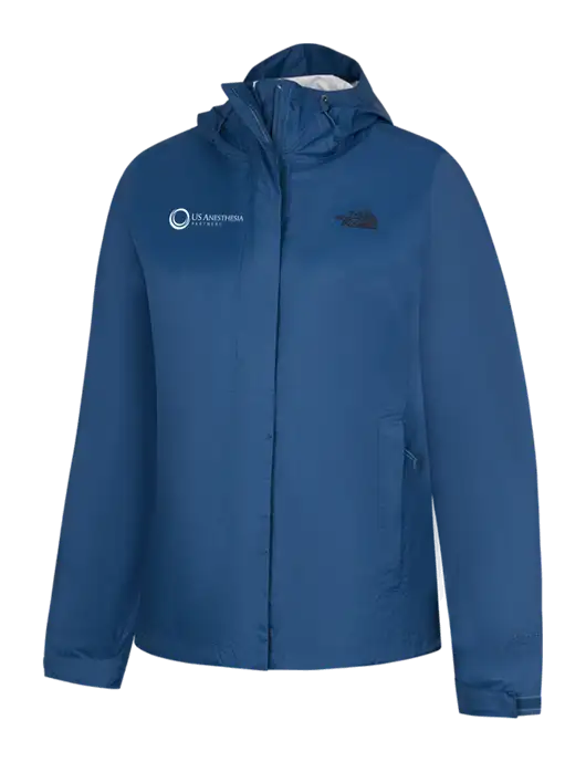 The North Face Womens Navy DryVent Rain Jacket w/US Anesthesia Partners Logo