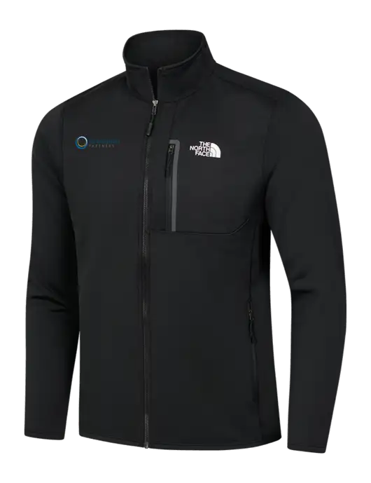 North Face Black Skyline Full-Zip Fleece Jacket w/US Anesthesia Partners Logo
