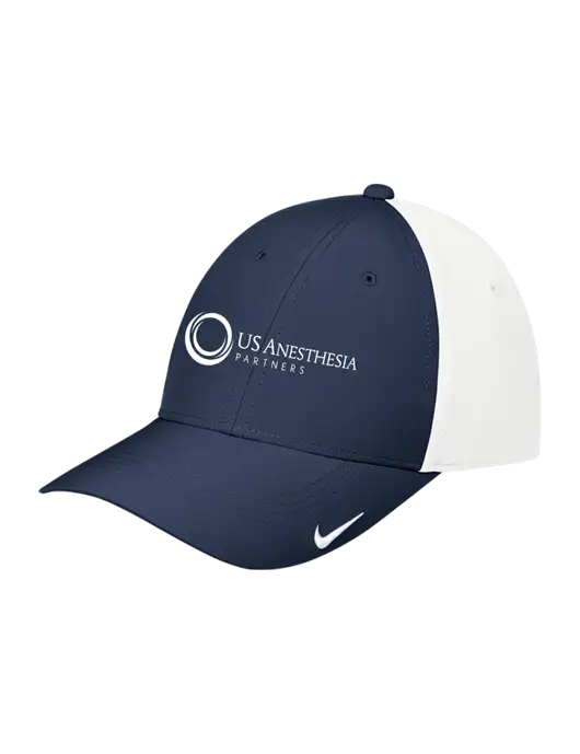 Nike Navy/White Dri-FIT Legacy Cap w/US Anesthesia Partners Logo