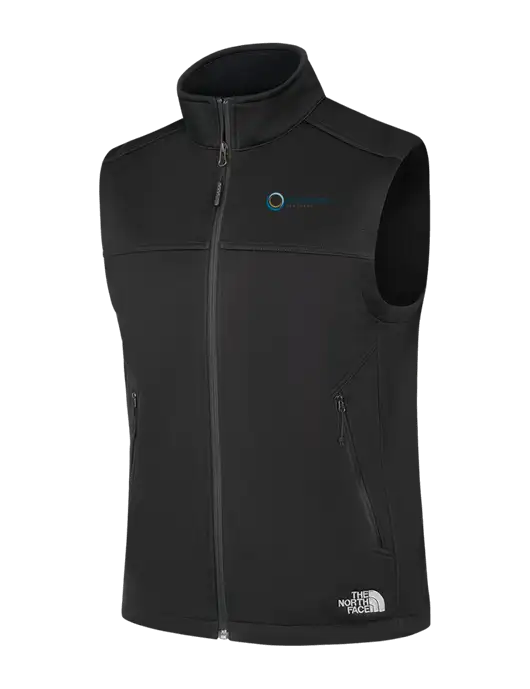 North Face Black Ridgewall Soft Shell Vest w/US Anesthesia Partners Logo
